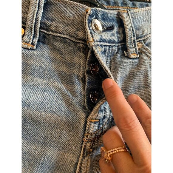 Abercrombie boyfriend distressed jeans size 25 - Picture 5 of 6